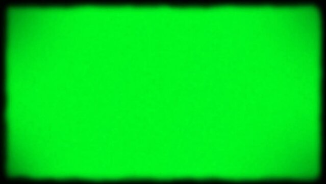 Frame animation, horror and mistery scary effect, Green screen,a 4k 60fps