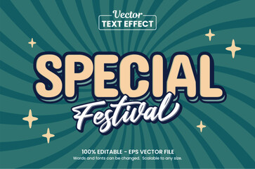 Vintage Editable Text effect Premium Vector	