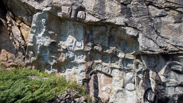 Dorset Paleoeskimo Soapstone-Steinbruch,