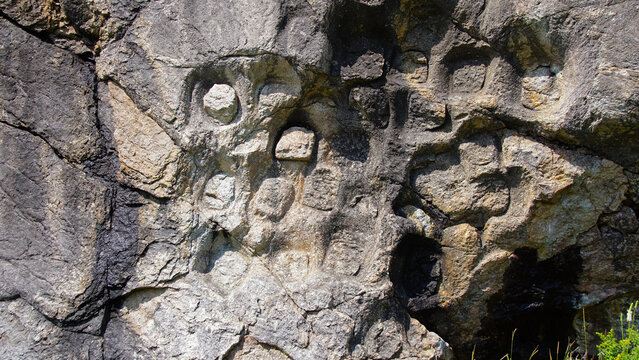 Dorset Paleoeskimo Soapstone-Steinbruch,