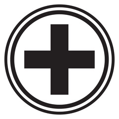 caduceus icon on metal internet button