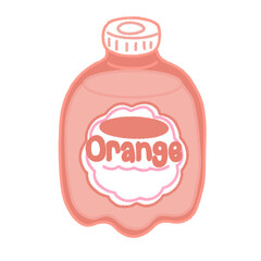 illustration of bottle of water