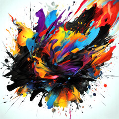 Abstract colors burst could refer to a concept, artwork, or theme that revolves around the colors in abstract forms