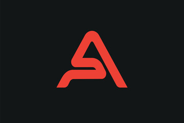 Monogram A logo autocare