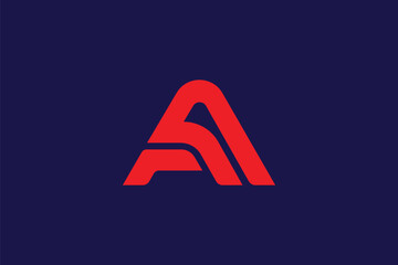 Letter A Sport Logo