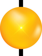 Christmas Gold Elements