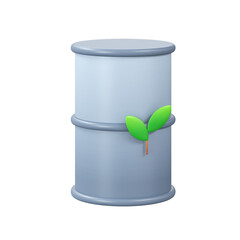 Ecology 3D Icon Illustration