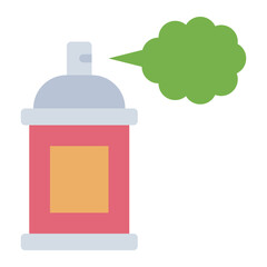 Aerosol Spray Bottle  flat icon