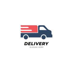 Delivery Logo Design Vector Template