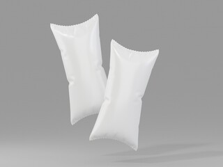 Naklejka premium Medium Size Long Snack Package Photo Products With Floating Pose