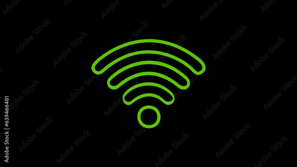 Poster wifi signal icon. wifi sign. wireless internet connection signal. wi-fi icon. wifi symbol. wireless 