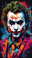 Joker | Ai Image | illustrator