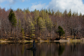 Calamone lake, Ventasso. Reggio Emilia. Italy