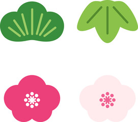 松・竹・梅　アイコン.