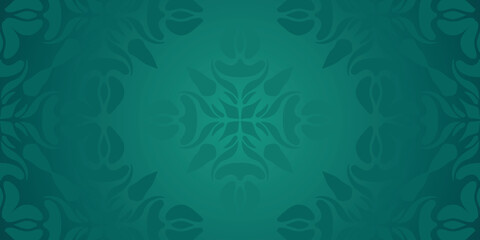 arabic motif green background  © MochRibut