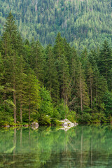 Hintersee bei Ramsau, Berchtesgadener Land, Bayern, Deutschland