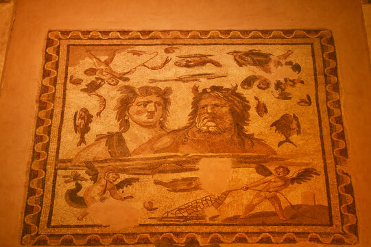 oceanos mosaic antakya museum