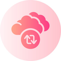 synchronizing line icon