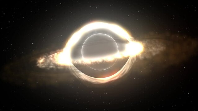 Black Hole simulation in the interstellar space