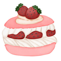 Strawberry cake