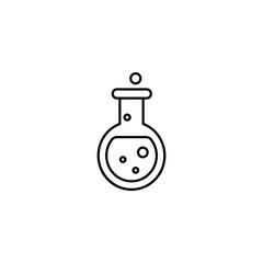 chemistry icon design with white background stock illustration
