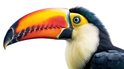 toucan on a white background