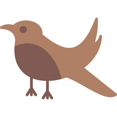  Bird Flat icon vector