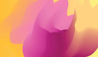 Abstract wave, Curved shape, smooth shape.