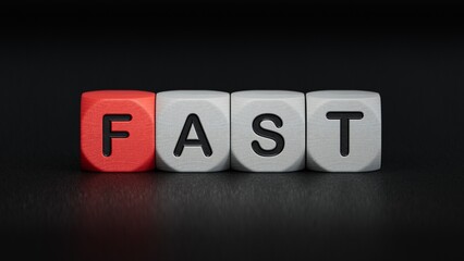 The acronym "FAST" is used as mnemonic to help a person having a stroke. "FAST" stands for "facial drooping", "arm weakness", "speech difficulties" and "time to call emergency services".
