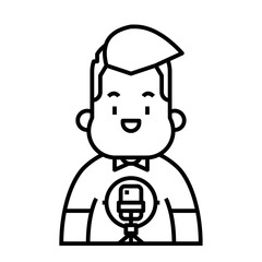 fat people avatar with unique outfit