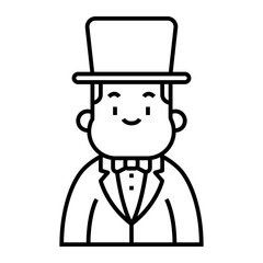 fat people avatar with unique outfit