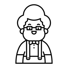 fat people avatar with unique outfit