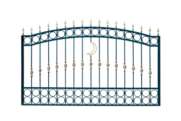 Fence of the mosque.