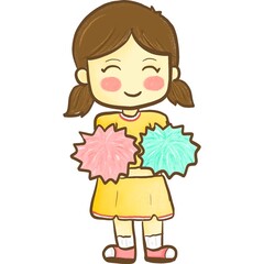 Cheerleader Cartoon