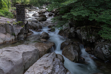 Fototapeta premium 美しい渓谷 小戸名渓谷