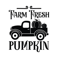 farm fresh pumpkin