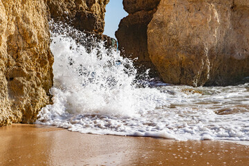 Algarve Küste in Portugal