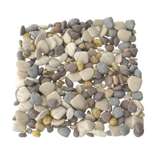 pile of stones on transparent background