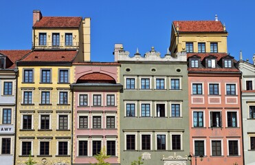 Marktplatz in der Warschauer Altstadt