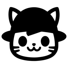 Cute cat vecter illustration 