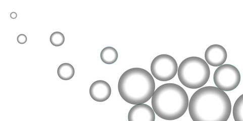 Color circles .Abstract circles background with bouncing balls.