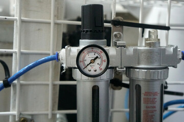 Pressure gauge. Measuring instruments for pressure control.
