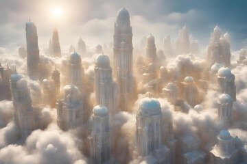 city in de clouds