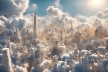 city in the clouds