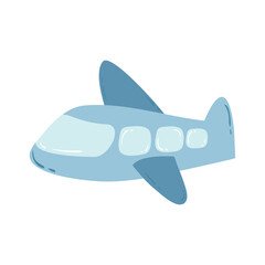 Cute Cartoon Vehicle Illustration Isolated In White Background