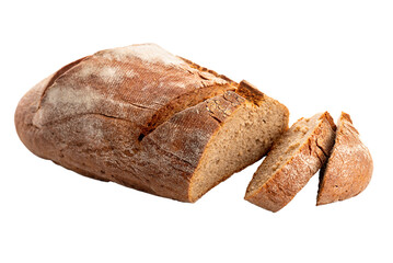 PNG, Dark oval-shaped bread with slits on the crust