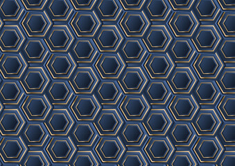 seamless hexagon pattern