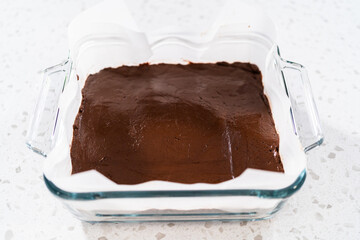 Homemade plain fudge