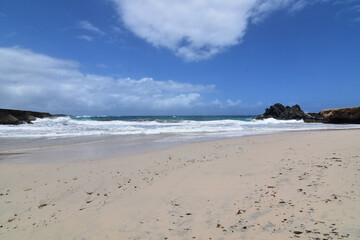 Breathtaking White Sand Beach Known as Andicuri Beach