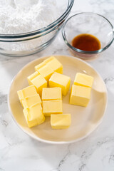 Mini Vanilla Cupcakes with Pink Buttercream Frosting